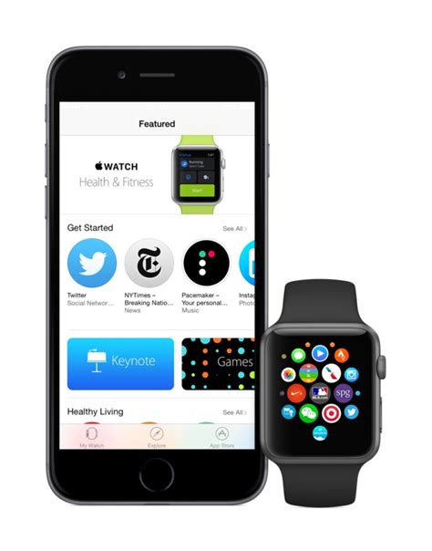 This feels like an overhang from the original days of the watchos, when your iphone app would show a display on. Apple Watch App Store to Launch Today, Highlighted by 'Get ...