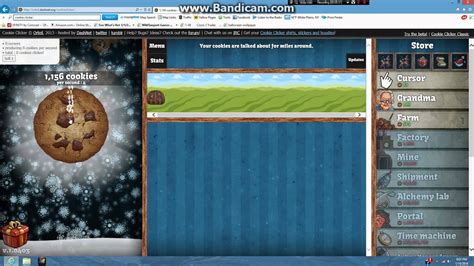 Cookie clicker gameplay - YouTube