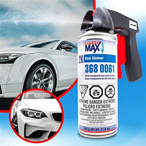 Spraymax 2k Clear Coat Aerosol Spray Can High Gloss Automotive Clear