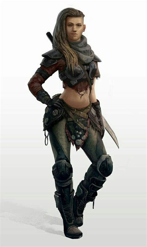 Female Slayer Pathfinder Pfrpg Dnd Dandd D20 Fantasy Pathfinder Dandd