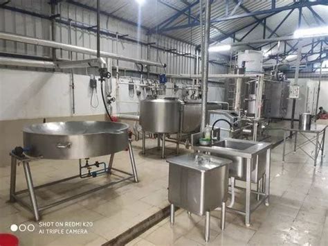 Automatic Mini Milk Processing Plant Capacity 500L H At Rs 3500000 In