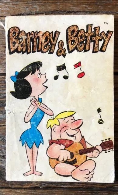 Barney And Betty Book Flintstones Rubble Charlton Press 1974 Hanna Barbera ~ Vntg 199 Picclick