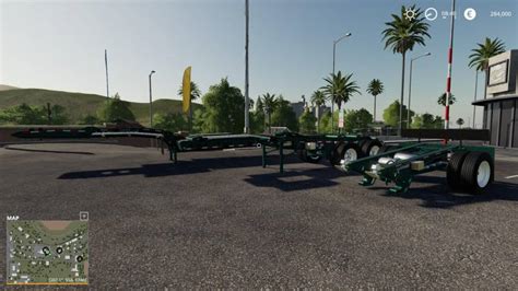 Fs19 Load King 50 Ton Oilfield Trailer Wjeep And Booster V10