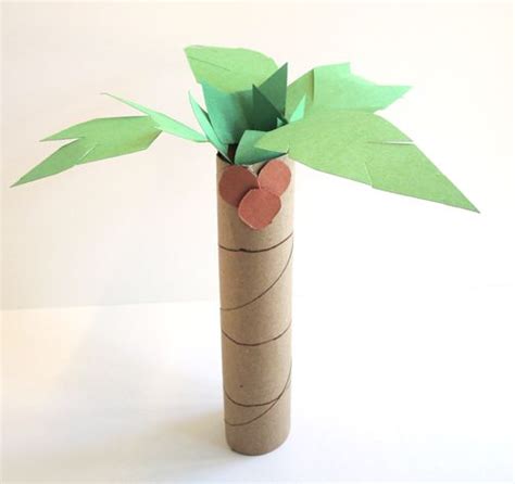 Palm Tree 504×475 Palm Tree Crafts Paper Towel Roll Crafts