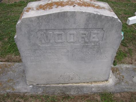 Grover Cleveland Moore Find A Grave Memorial