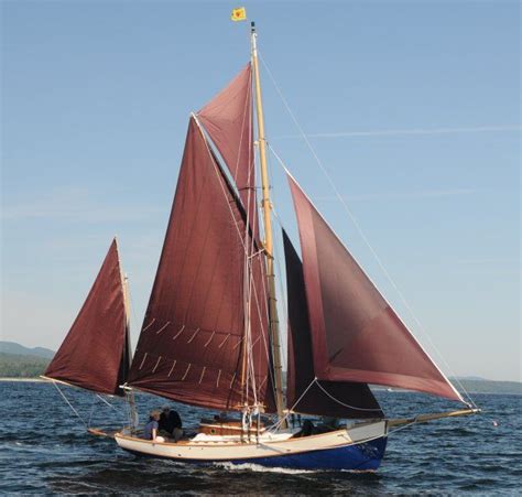 2008 23 Traditional Gaff Rig Yawl New Price Sailing Classic