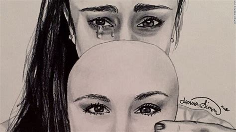 Artists Sketches Convey Struggles Of Eating Disorder Cnn