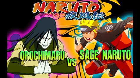 Naruto Shippuden What If Battles Sage Naruto Vs Orochimaru Ep 41