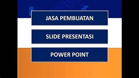 Jasa Pembuatan Slide Presentasi Power Point Contoh 5 Youtube