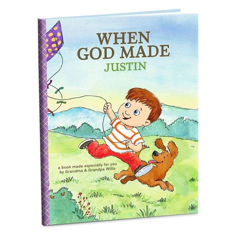 When God Made You Personalized Book Personalized Books For Kids