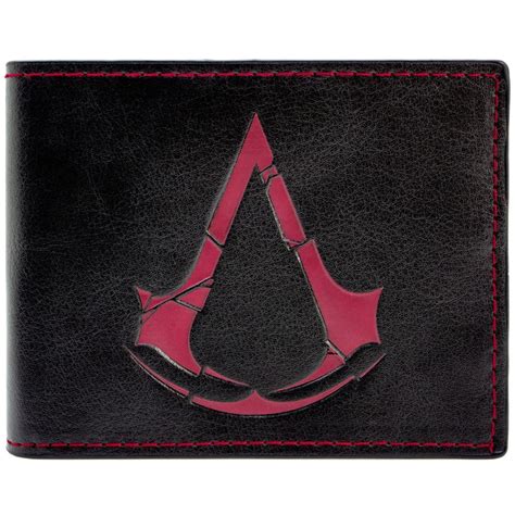 Buy Assassins Creed Rogue Symbol Black Coin And Card Bi Fold Wallet