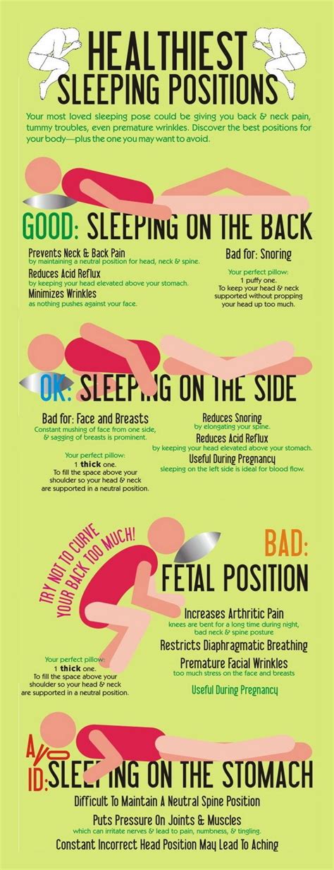 What Is The Best Sleeping Positions For Neck Or Back Pain