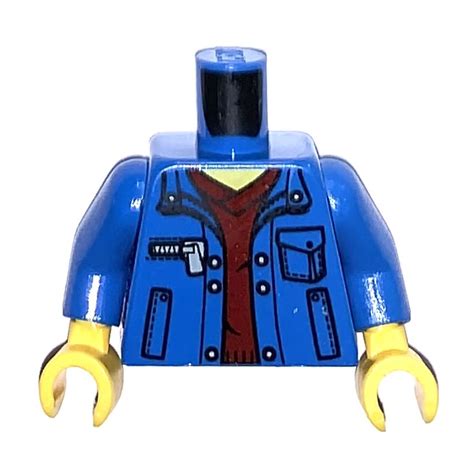 lego blue city minifig torso 76382 brick owl lego marketplace