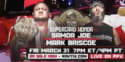 Roh Television Title Match Set For Roh Supercard Of Honor 2023 Athena