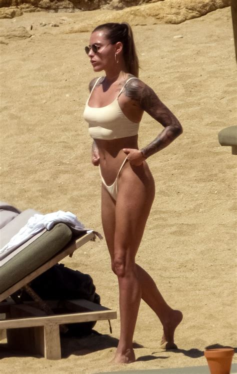 Sophia Thomalla In Bikini At A Beach In Mykonos 06012019 Hawtcelebs