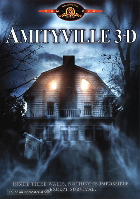 Amityville 3 D 1983 Dvd Movie Cover