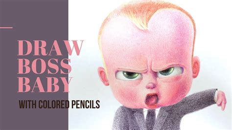 How To Draw Boss Baby Easy Step By Step Youtube