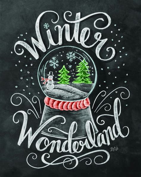 Pin By Izzy B X On Hand Lettering Doodles Christmas Chalkboard Art