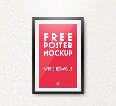 Free Classy Poster Mockup | Poster mockup, Poster mockup free, Free poster