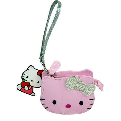 Hello Kitty Hello Kitty Coin Purse Head Wristlet