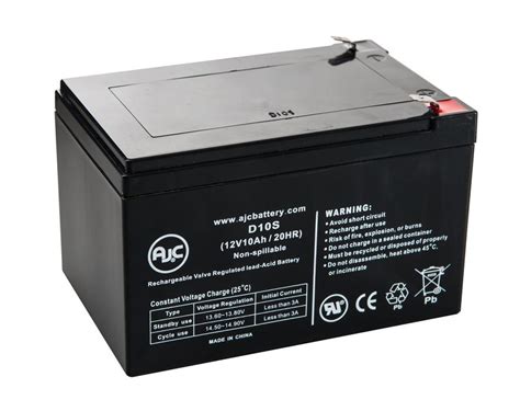 AJC® 12V 10Ah Sealed Lead Acid - AGM - VRLA Battery - AJC® Batteries