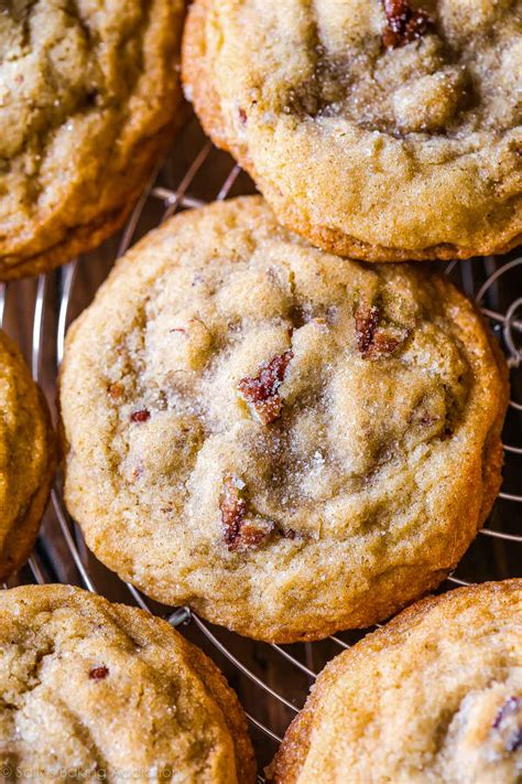 Cook at 375 degrees for 8 minutes. Butter Pecan Cookies - Sallys Baking Addiction