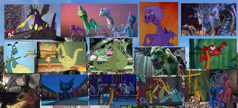 Disney Dragons By Crazygamerdragon64 On Deviantart