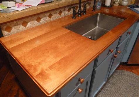 * 2 year update * i painted my countertops ~ how is it holding up??? WATERLOX original (900×627) | Wood countertops ...