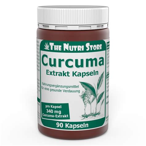 Curcuma Mg Extrakt Kapseln Stk The Nutri Store