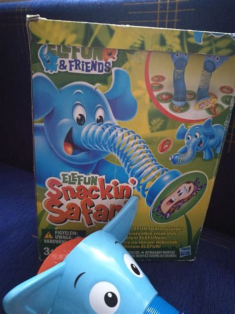 Gra Zręcznościowa Elefun Snackin Safari Od Hasbro 7040115860