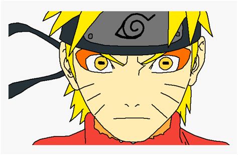 Transparent Naruto Face Png Naruto Nine Tails Form Drawing Png