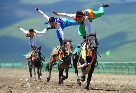 Equestrian Extravaganza Riders Compete In Chinese Tradition Nbc News