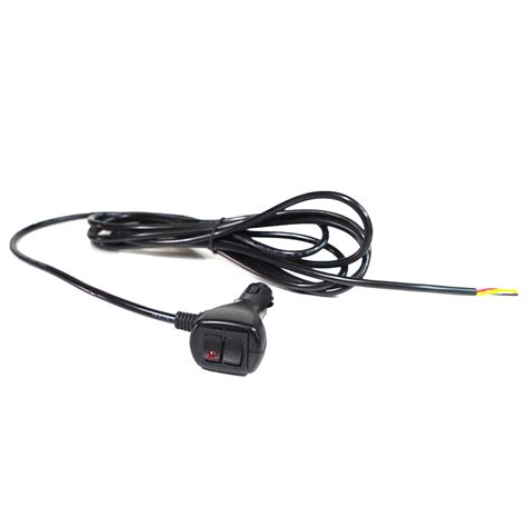 12v 10ft Cigarette Lighter Extension Wire With On Off Switches
