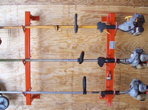 Product overview this gladiator big garage hook provides secure storage for a variety of items, including weed trimmers, lawn edgers and leaf blowers. Pin on Garage organization