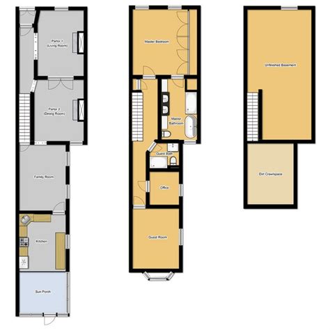 At Long Last Floor Plans For Our Home Old Town Home Narrow House