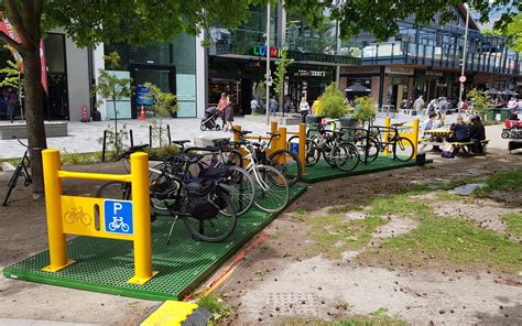 Photo Of The Day New Central City Bike Parking Cycling In Christchurch