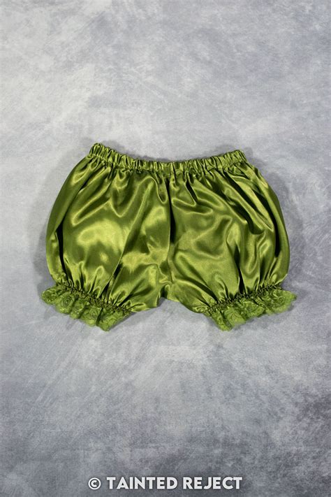 Women Green Bloomers 19th Century Style Vintage Size 8 Etsy