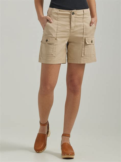 Womens Ultra Lux Comfort With Flex To Go Relaxed Fit Cargo Short