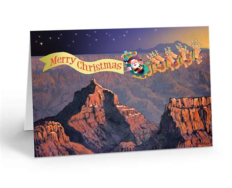 Stonehouse Collection Merry Christmas Grand Canyon