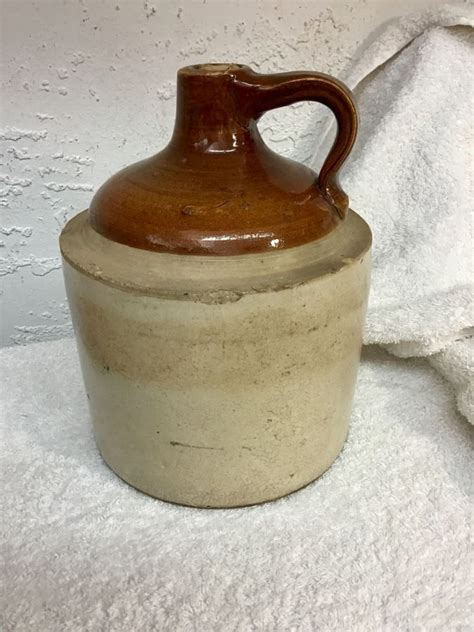 The most common moonshine crock material is ceramic. Antique Crock Moonshine Jugs - The Packrats Den