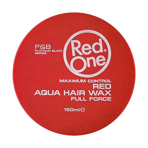 Cera Red One Roja Red Aqua Hair Gel Wax Contra Entrega 🇨🇴