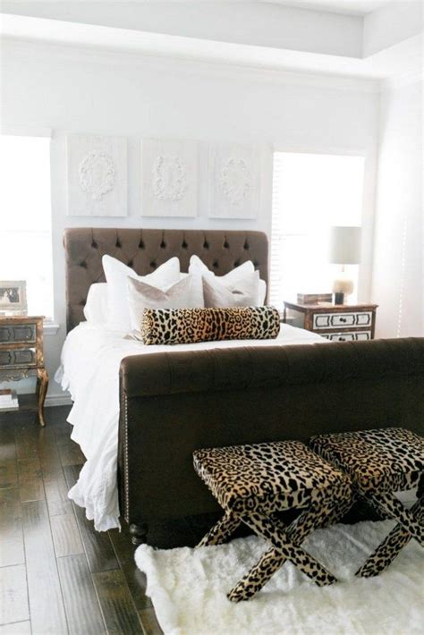 Stylish Bedroom Animal Print Bedroom Decor Home