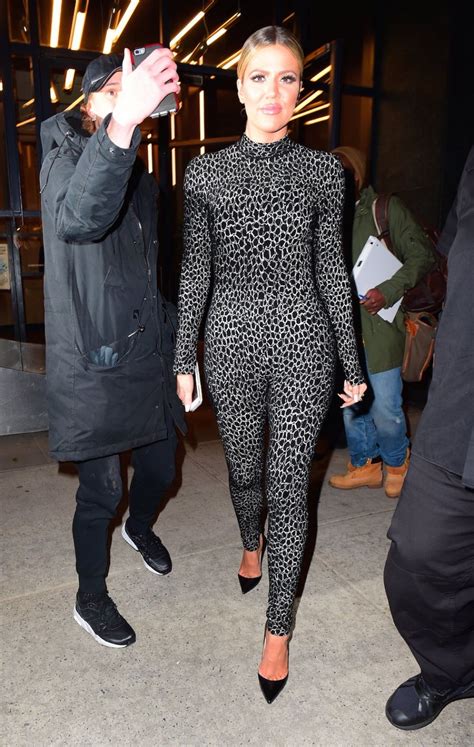 Khloe Kardashian In Bodysuit At Watch What Happens Live In New York 01
