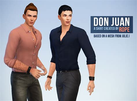 The Sims 3 Cc Mens Tucked Polo Shirt Bucksheesweb