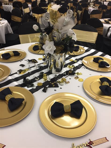 Made These Napkins For Dads Retirement Gold Party Decorations 50th