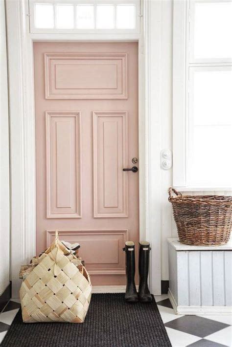 Pink Front Door Reveal Bellewood Cottage