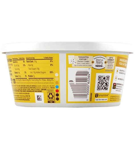 Nestle Toll House Chocolate Chip Cookie Dough 36 Oz Tub