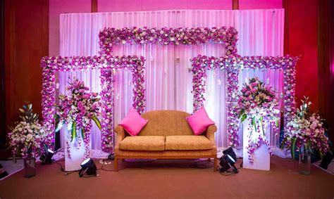 Beautiful Backdrop For Indoor Weddings Wedding Stage Decorations
