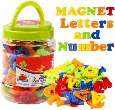 Toys And Hobbies Alphabet And Language 1 Set Magnetic Letters Childrens