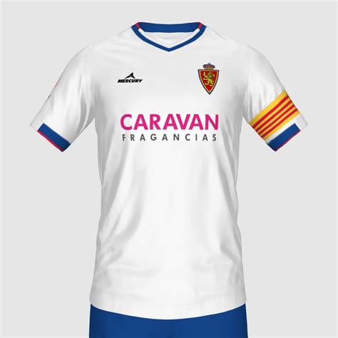 Real Zaragoza Home Kit FIFA Kit Creator Showcase